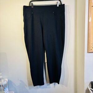 MAURICES Elastic Waist Stretch Navy Ankle Women's Leggings Spandex Size M